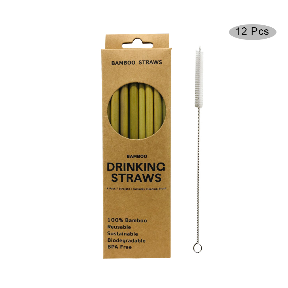 Eco-Friendly Bamboo Straws