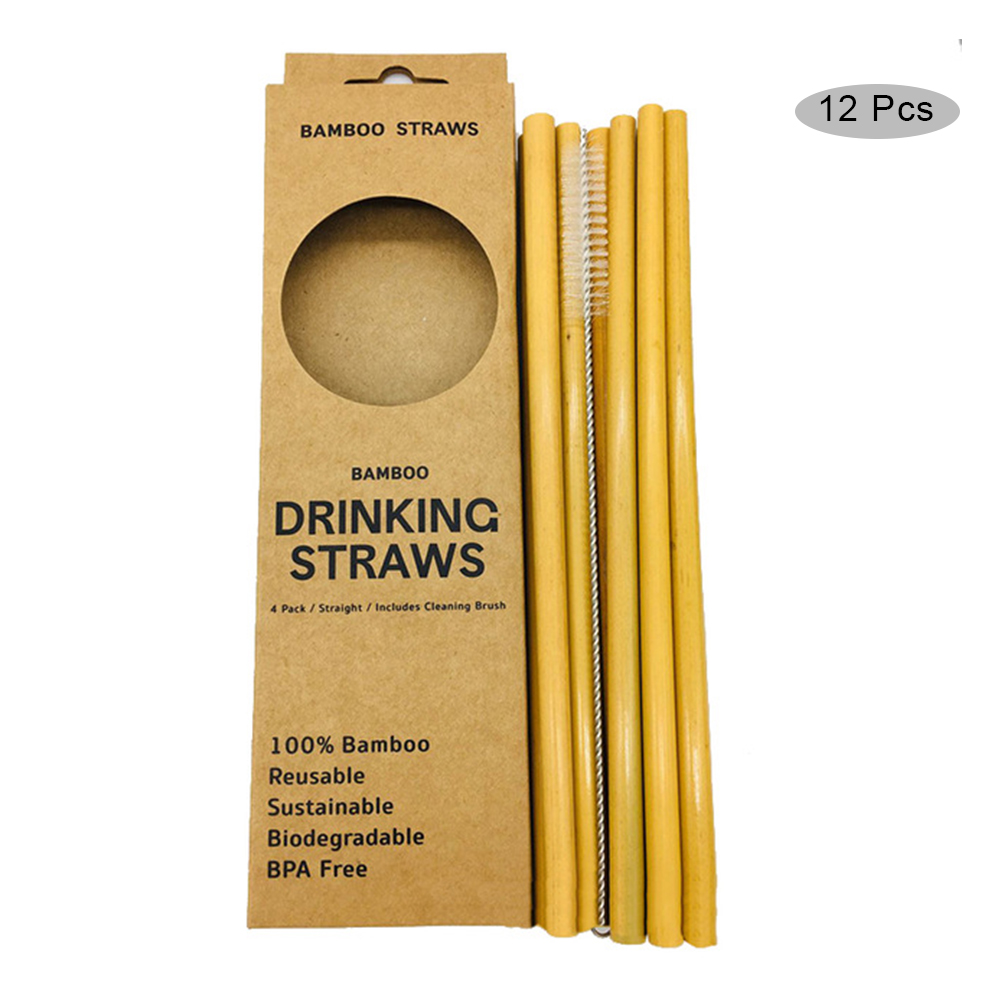 Eco-Friendly Bamboo Straws