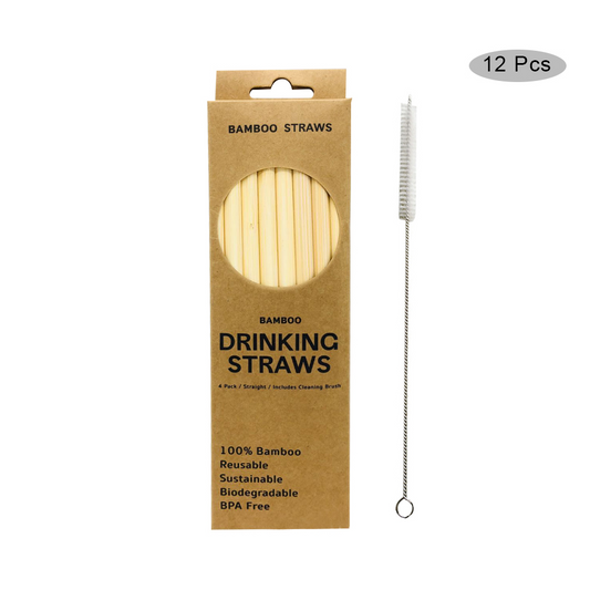 Eco-Friendly Bamboo Straws